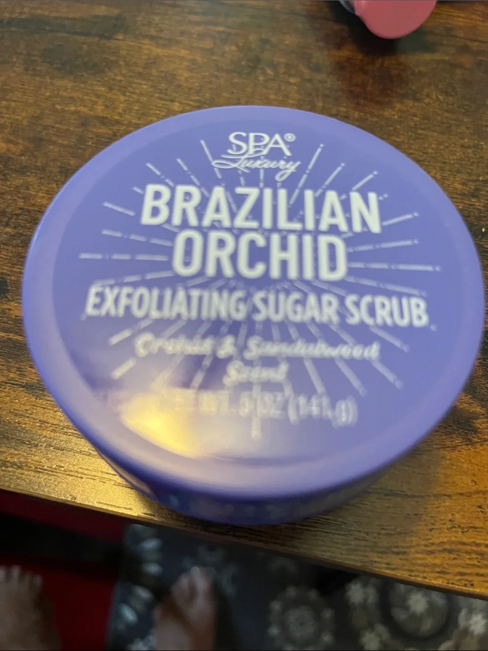 Brazilian Floral & Orchid Exfoliating Sugar Scrub - Pink & Purple